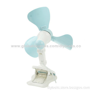 Ultra-low Power and Strong Wind Electric Table Clip Fan with 9W Power Consumption